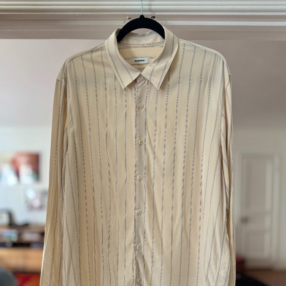 Sandro Flow Long Sleeve Shirt